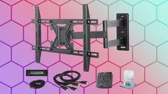 How to Hang a TV Mount on The Wall (Master Class) Easy Way