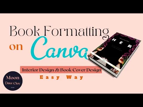Book Formatting on Canva Interior Design and Book Cover Design Canva for authors lovelilac