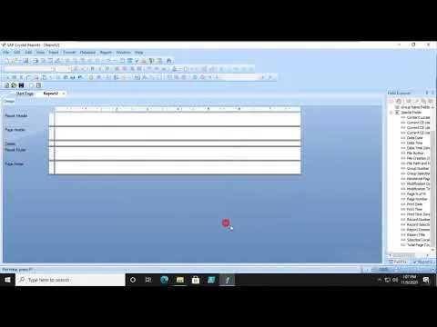 Crystal Reports 2020 Creating and Using an SQL Query