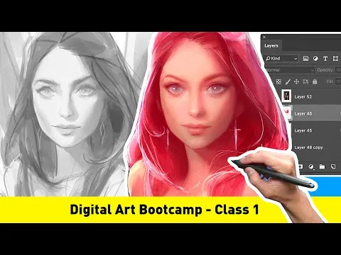 Digital Art Bootcamp - CLASS 11 (FREE TUTORIAL!)