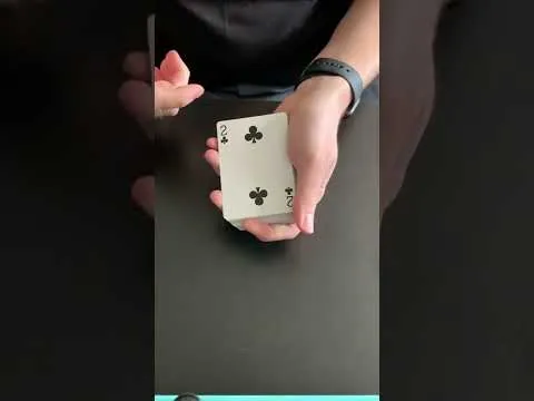 The Easiest Card Trick In The World Magic Trick Tutorial