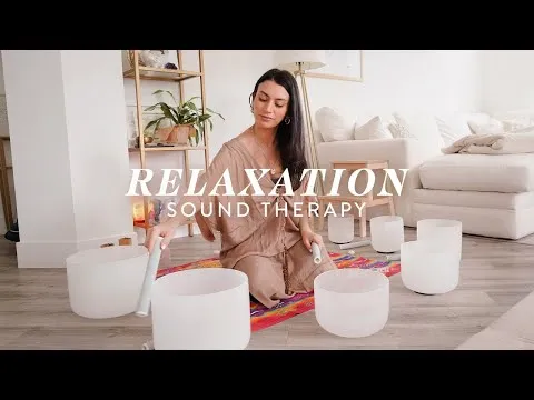 Sound Healing Guided Meditation Singing Bowls Sound Bath for Relaxation  Leeor Alexandra