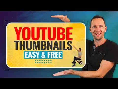 How To Make a YouTube Thumbnail - Easy & Free (UPDATED!)