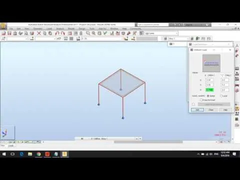 Autodesk Robot Structural Analysis 2017 Bar Loads - Online Classes