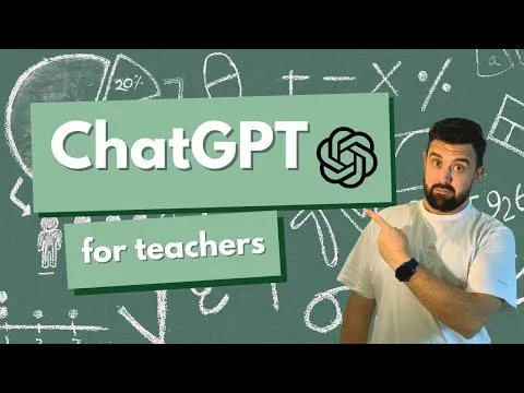 ChatGPT for Teachers - Doing an hour of work in 6 MINUTES!