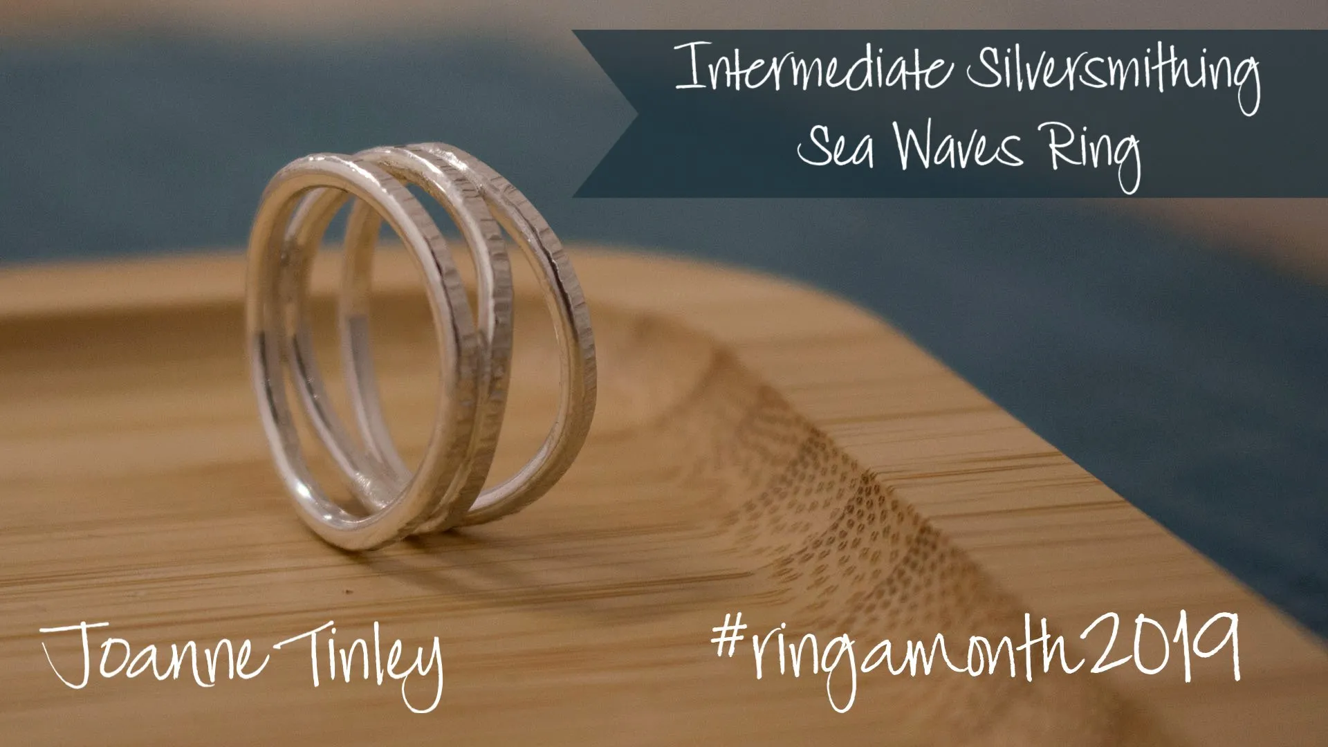 Intermediate Silversmithing - Sea Waves Ring