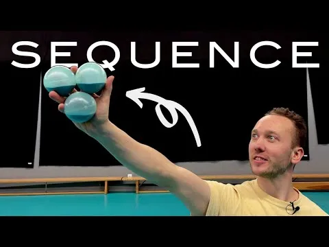 3 ball short sequence Juggling tutorial