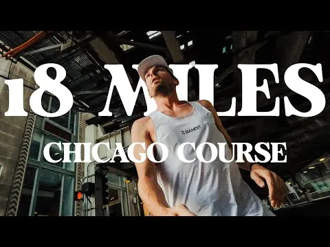 18 Mile LONG RUN [Chicago Marathon Course] - Chicago 2:42 EP 03