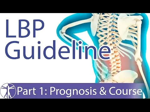 Low Back Pain Guideline: Prognosis & Course (Part 1)