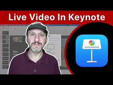 Using Live Video in Mac Keynote