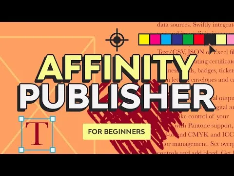 Affinity Publisher for Beginners FREE COURSE