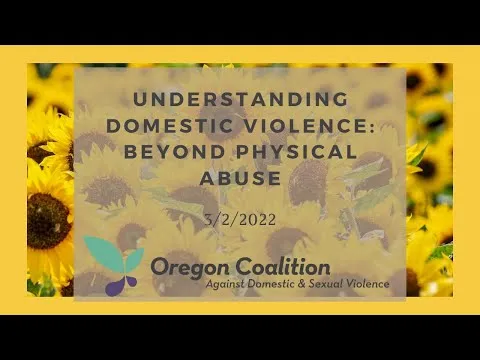 Understanding Domestic Violence: Beyond Physical Abuse (Part 1 of 4)