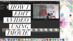 How to edit a video in Imovie