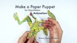 Animation: Make a Paper Puppet for Stop-Motion!