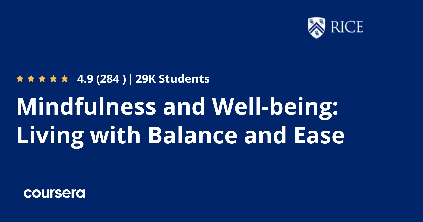 Mindfulness and Well-being: Living with Balance and Ease