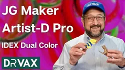 JG Maker Artist D 3d Printer 1st Look and Review