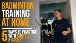 Badminton Training at home