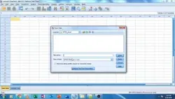 SPSS: Fisher or Chi Square test using SPSS