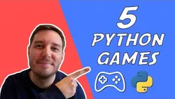 Build 5 Games in Python Beginner Portfolio Project