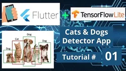Flutter Android & iOS Cat vs Dog Detector App using TensorFlow Lite - Flutter Machine Learning & Deep Learning App - Mobile Artificial Intelligence