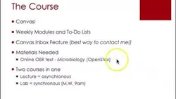 Microbiology Summer Course: