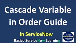 ServiceNow Order Guide
