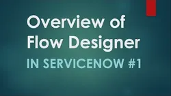 ServiceNow Flow Designer