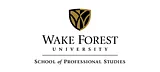 Wake Forest University - School of Professional Studies