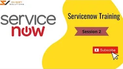 Servicenow Online Training Videos For Beginners Topic Vise