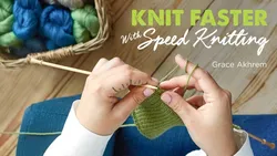 Speed Knitting With Combined Continental