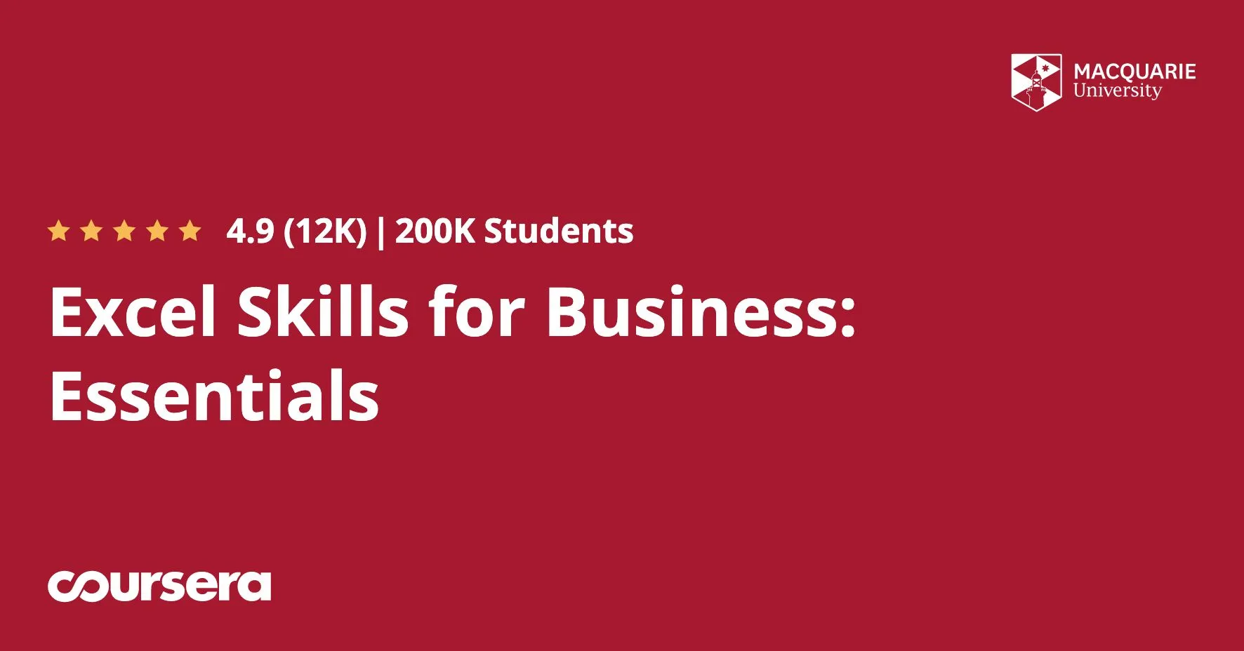 Excel Skills for Business: Essentials