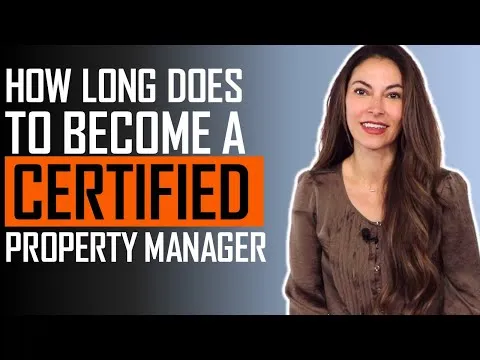 How long does it take to become a Certified Property Manager?