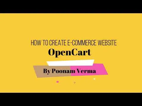 Create E-Commerce website in 20 mins OpenCart Step by Step Guide installation & adding theme