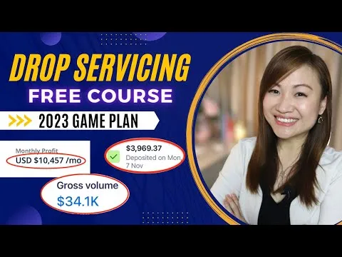 [FREE Drop Servicing Course] How To Build A 5-Figure Drop Servicing Agency In 2023