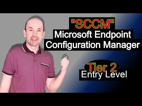 SCCM Microsoft Endpoint Configuration Manager for Entry Level Tech Support