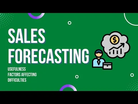 Sales forecasting