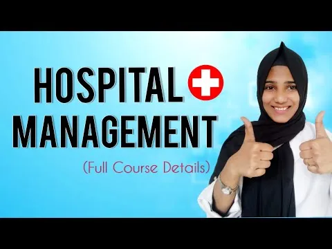 Hospital Managment course details hospital management job opportunity‍ Hospital administration