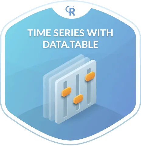 Time Series with datatable in R