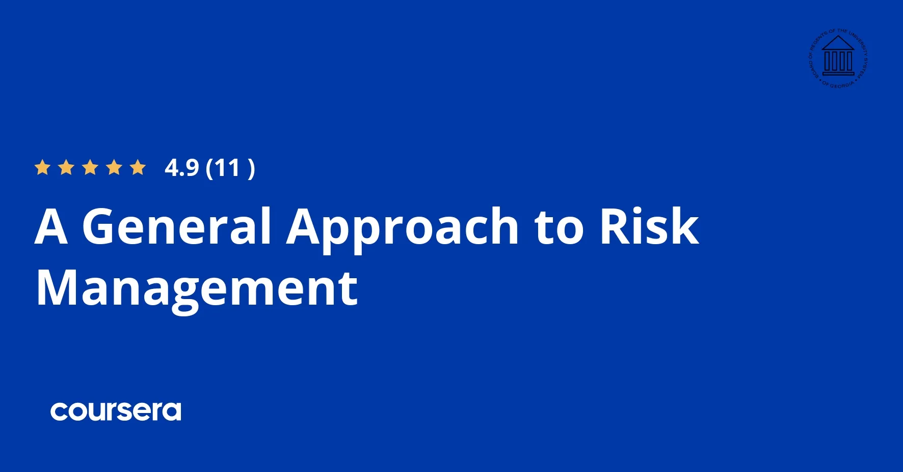 A General Approach to Risk Management