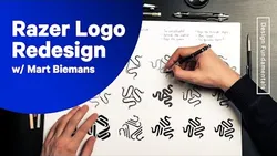 Razer Logo Redesign w&Mart Biemans